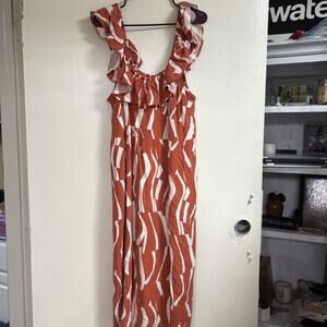 Ava & Ivy Women’s Orange Dress Size 1X